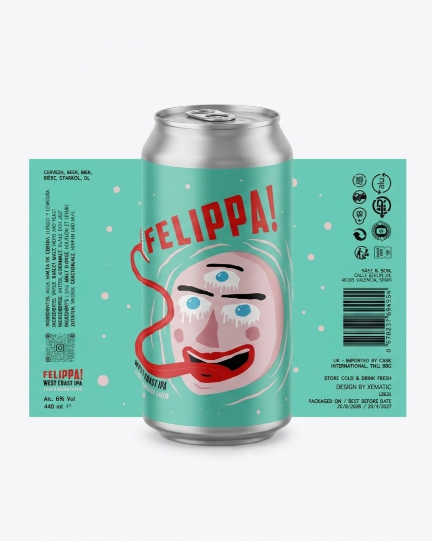 12 PACK IPA: 4x44cl NO REASON + 4x44cl MISTBOUND + 4x44cl FELIPPA