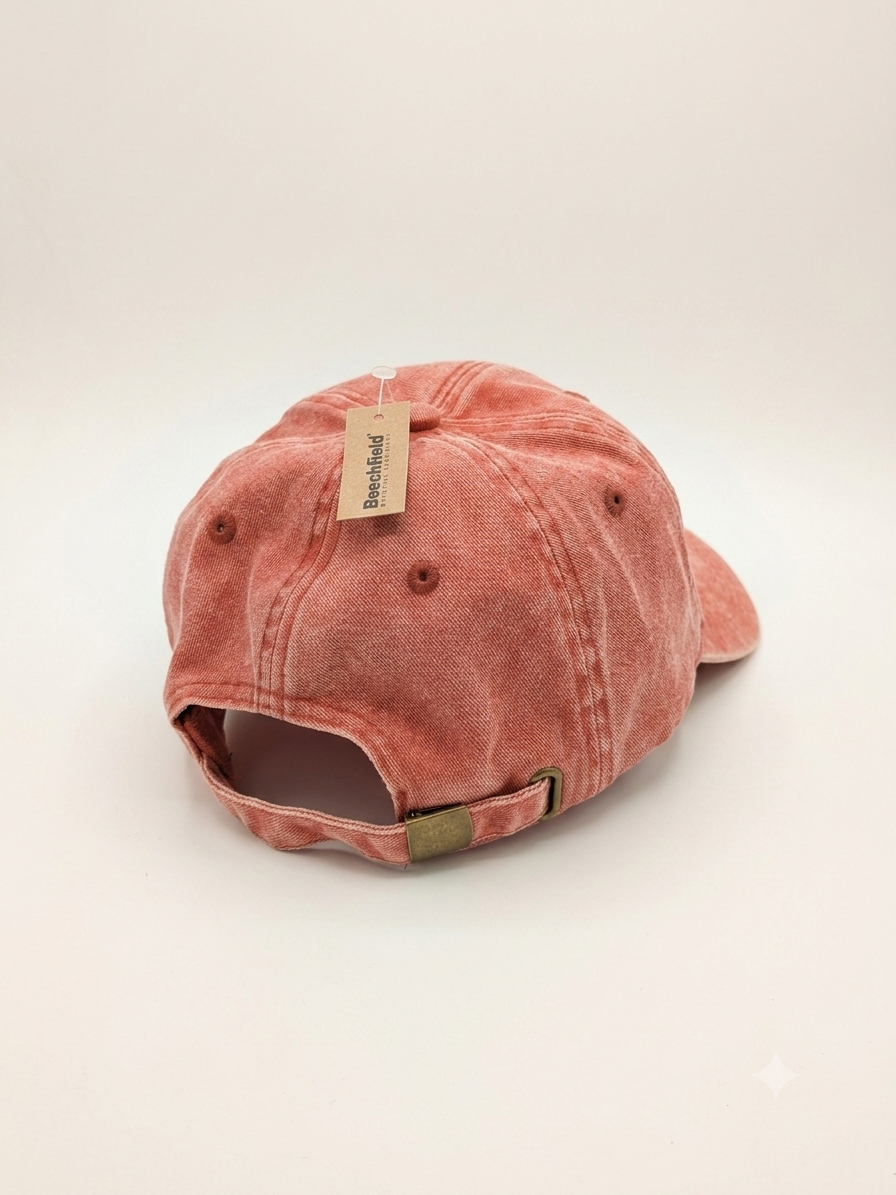 GORRA ROJA LOGO